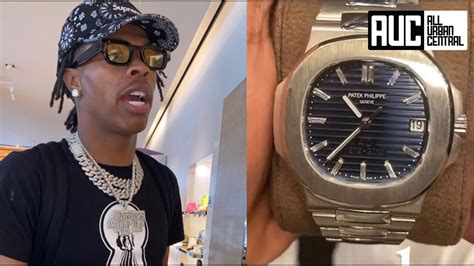 lil baby buys a fake watch|lil baby jewelers.